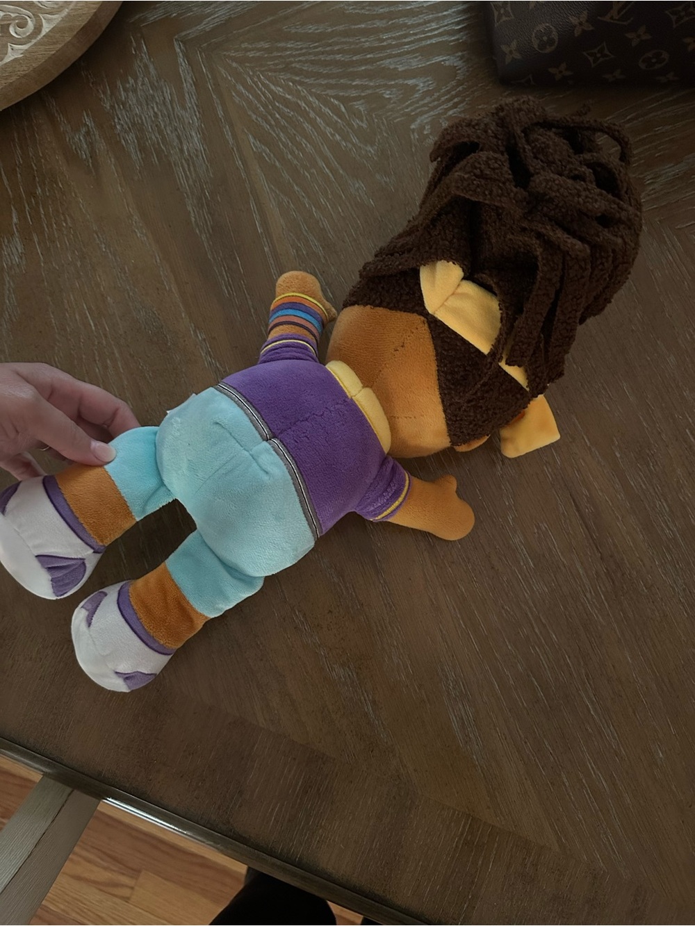 Meekah Plush Kids Doll - Purple Outfit with Yellow Bow - Picture 3 of 3